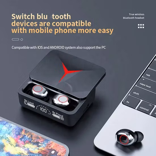 2023 年のベストセラー、1200mAh パワーバンク タッチ コントロール ゲーミング イヤフォンを備えた Jb L E10s ワイヤレス ヘッドセット